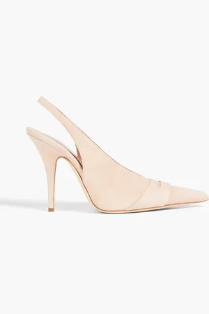 Serafini Suede slingback pumps - Pink - EU 37