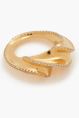 ZIMMERMANN -tone crystal ring - Metallic - IT 15
