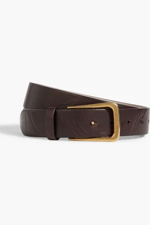 Brunello Cucinelli Leather belt - Brown - XS