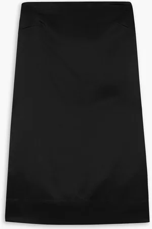 ESSE Mono Column strapless satin mini dress - - UK 6