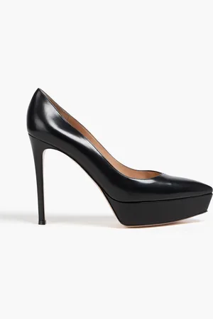 Gianvito Rossi Dasha leather platform pumps - - EU 40.5