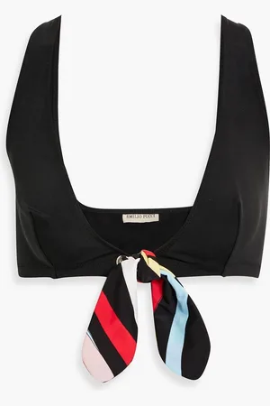 Puccini Bow-detailed bikini top - - L
