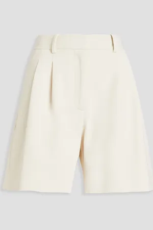 RAG&BONE Carmen pleated twill shorts - White - US 14