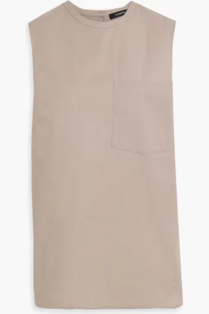A.Emery Wolfe cotton-poplin top - Neutral - XXL