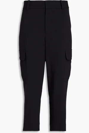 Frame Cropped crepe cargo pants - - US 10