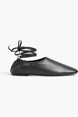 A.Emery Pinta lace-up leather ballet flats - - EU 39