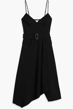 A.L.C. Jacquelyn wrap-effect woven midi dress - - US 2