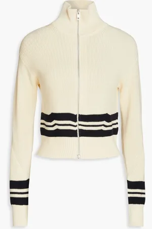 RAG&BONE Amy striped cotton cardigan - White - XS