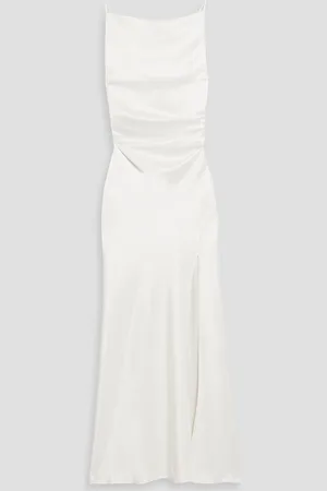 Bec & Bridge The Dreamer satin-crepe maxi dress - White - UK 18