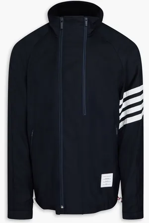 Thom Browne Striped wool-twill jacket - Blue - 2