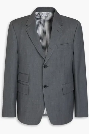 Thom Browne Wool-piqué blazer - - 2