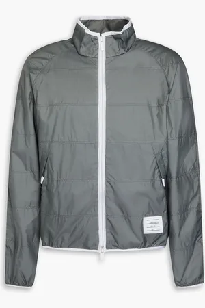 Thom Browne Quilted ripstop track jacket - - 5