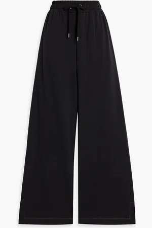 Brunello Cucinelli Bead-embellished French cotton-blend track pants - - 3XL