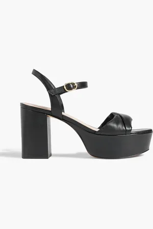 Stuart Weitzman Everly leather platform sandals - - US 7