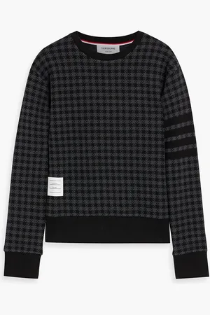 Thom Browne Houndstooth cotton sweater - - IT 38