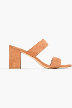 Stuart Weitzman Sydney 75 suede sandals - Brown - EU 40.5