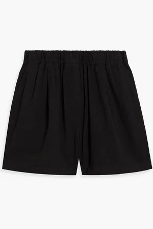 Solid The Rois cotton-seersucker shorts - - M