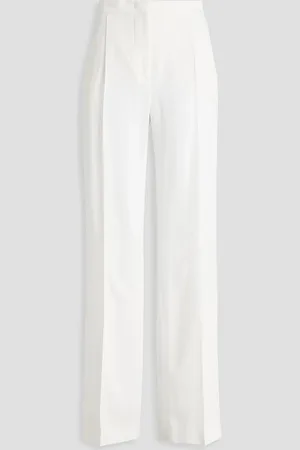 Alberta Ferretti Crepe straight-leg pants - - IT 42
