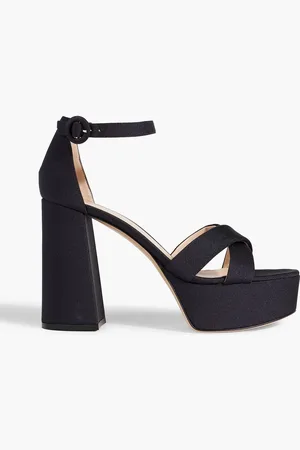 Gianvito Rossi Sheridan jersey platform sandals - - EU 41
