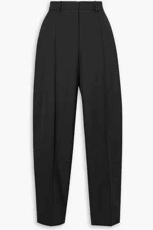 Totême Pleated woven tapered pants - - FR 38