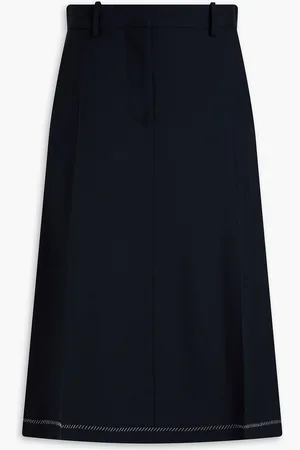 Marni Wool midi skirt - Blue - IT 44