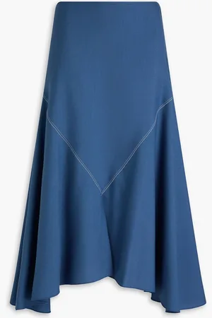 Marni Embroidered wool midi skirt - - IT 38