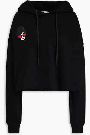 ALICE+OLIVIA Alice Olivia - Oversized printed French cotton-terry hoodie - - M