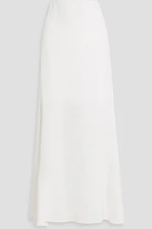 Brunello Cucinelli Draped silk maxi skirt - - IT 40