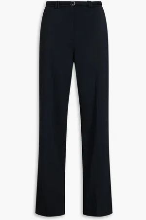 Another Tomorrow Belted crepe wide-leg pants - - IT 48