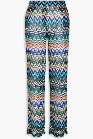 Missoni Crochet-knit straight-leg pants - - IT 44