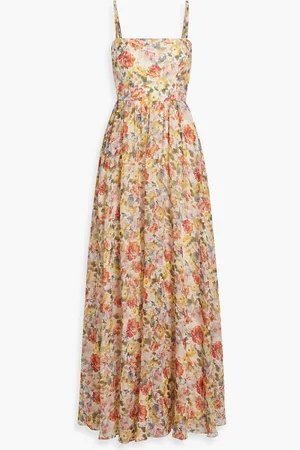 MIKAEL AGHAL Floral-print voile maxi dress - - US 8