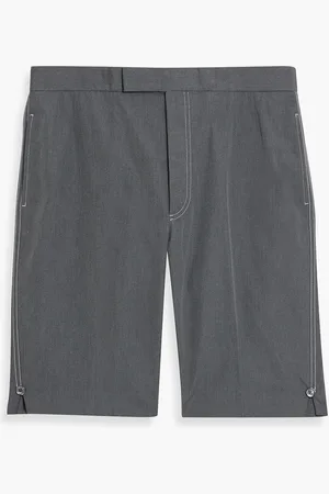 Thom Browne Tweed shorts - Gray - 0