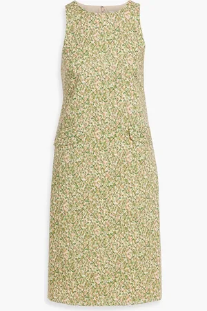 MIKAEL AGHAL Floral-print cotton dress - - US 4