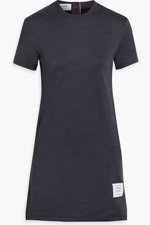 Thom Browne Jersey mini dress - Blue - IT 38