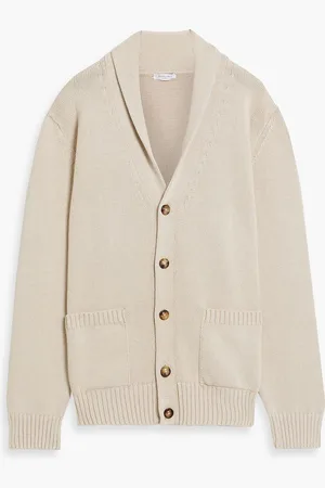 Boglioli Cotton cardigan - Neutral - L