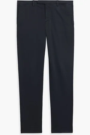 Boglioli Slim-fit cotton-blend pants - Blue - IT 48