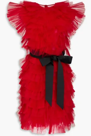 HUISHAN ZHANG Gianna tired tulle mini dress - - UK 6