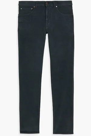 Boglioli Slim-fit cotton-blend corduroy pants - Gray - 32