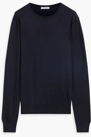 Boglioli Cotton, cashmere and silk-blend sweater - Blue - S