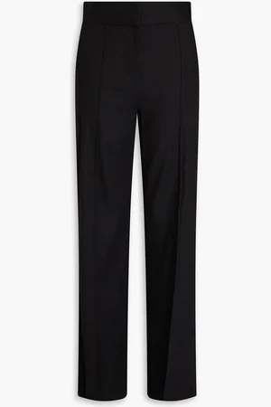 VERONICA BEARD Cruz linen-blend straight-leg pants - - US 4