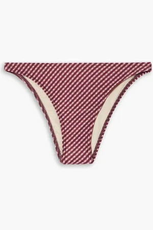 Peony Gingham bikini briefs - - XL