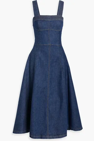 Simkhai Cici denim midi dress - Blue - US 00