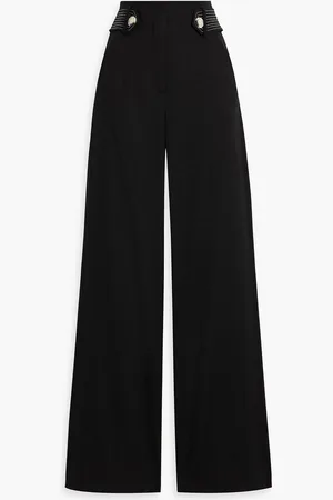 VERONICA BEARD Sunny linen-blend wide-leg pants - - US 2