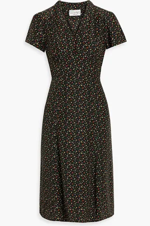 Harley Viera-Newton Morgan printed silk dress - - US 12