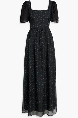 Harley Viera-Newton Fromer floral-print silk-chiffon maxi dress - - US 4