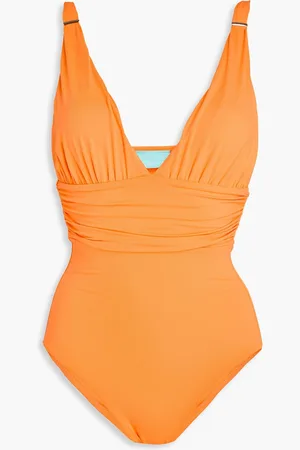Melissa Odabash Panarea ruched swimsuit - - IT 38