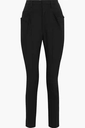 Isabel Marant Raith wool-twill slim-leg pants - - FR 34