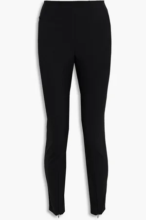 By Malene Birger Adanis zip-detailed stretch-cady skinny pants - - DE 38