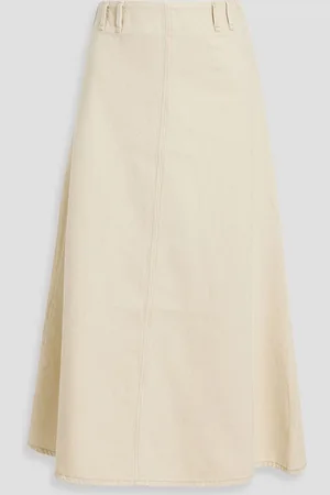 By Malene Birger Carlas denim midi skirt - White - DE 44