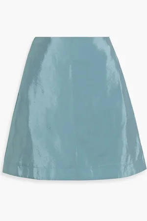 By Malene Birger Isabele taffeta mini skirt - Blue - DE 32